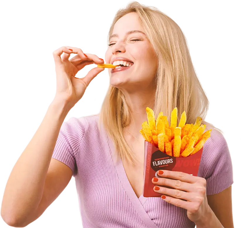 girl-Tandoori-fries girl tandoori fries