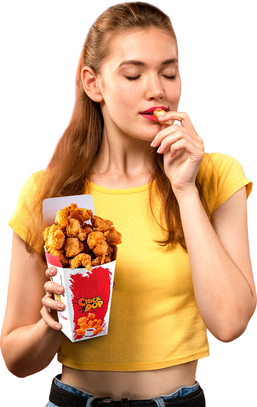girl popcorn girl popcorn