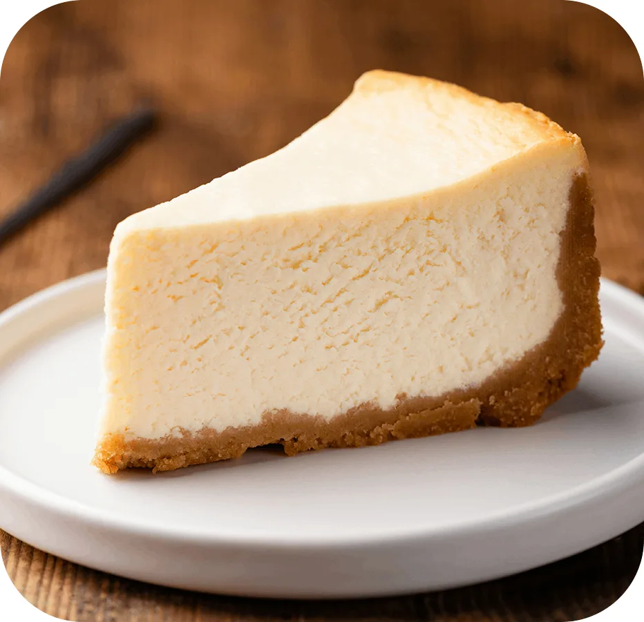 plain cheesecake slice plain cheesecake slice