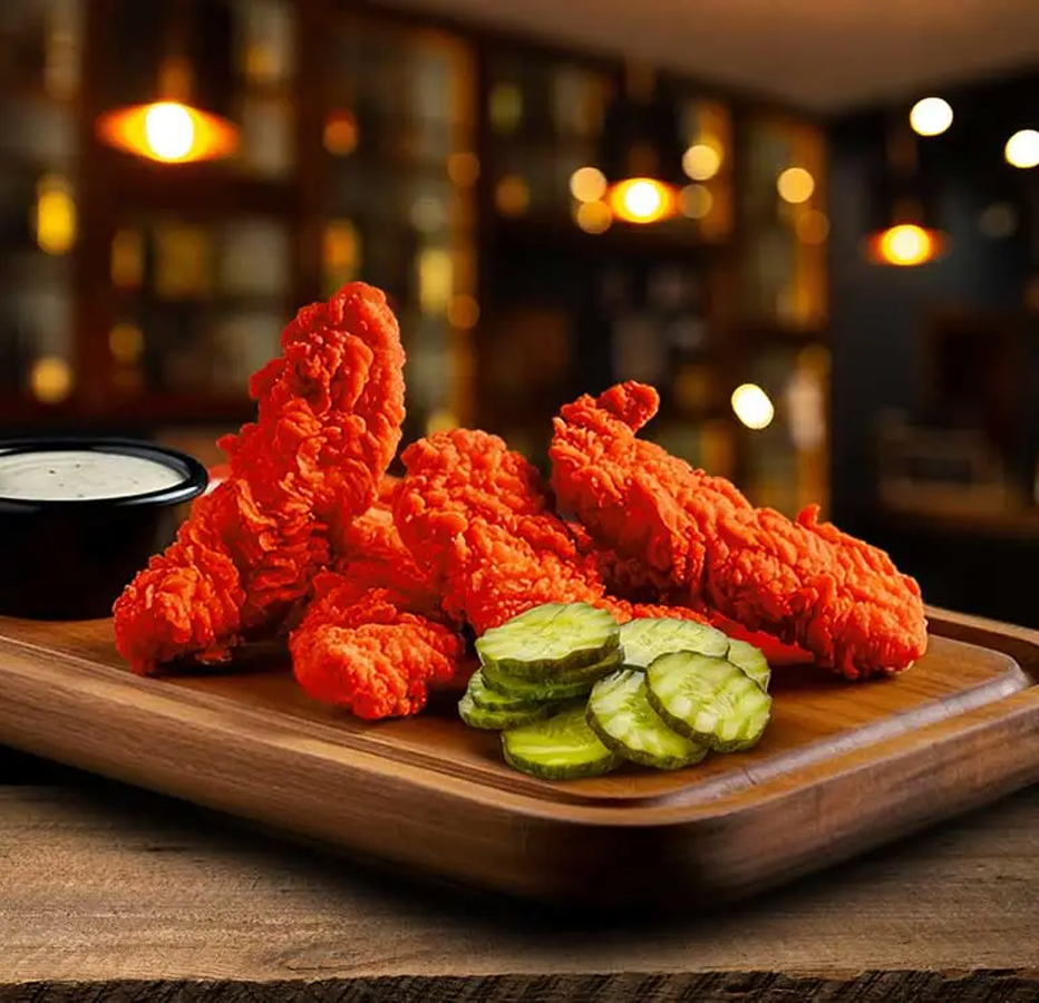 Nashville Hot Chicken Tender Nashville Hot Chicken Tender